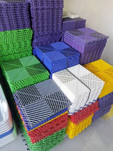 Piso modulado piso automotivo piso de plástico