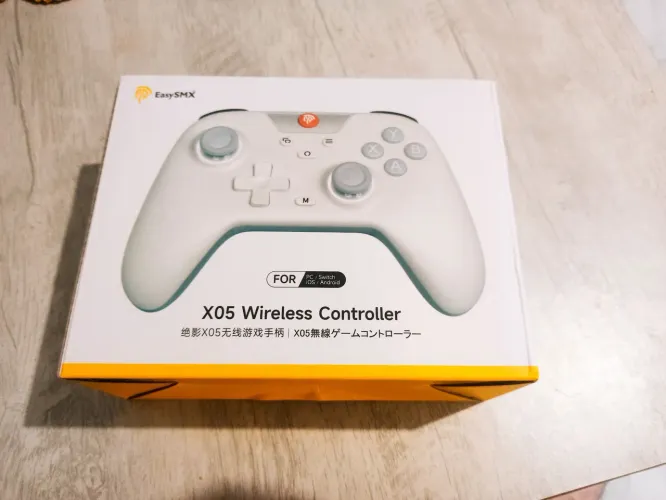 Controle EasySMX X05 Wireless LACRADO - PC/Switch/iOS/Android - R$179