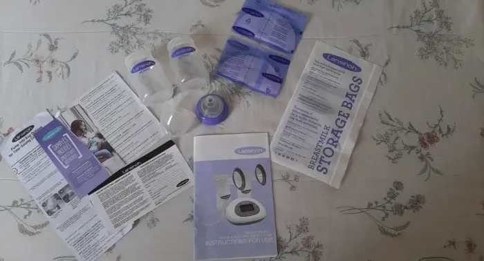 Bomba De Leite Elétrica Dupla Lansinoh Signature Pro + 100 (Usado)