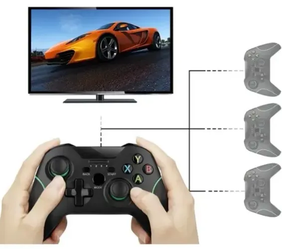 Controle Tectinter sem fio para ps3,ios,android, pc e caixa de tv 2.4g Cód: QZC3ZAHEN