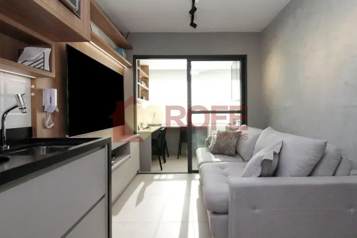Studio à venda, com 31m² MOBILIADO - Moema- São Paulo/SP