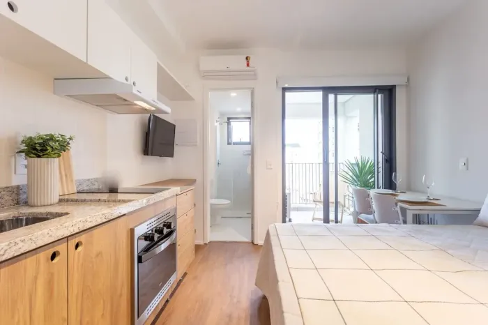 Apartamento com 1 Quarto para alugar, 22m² - Vila Mariana