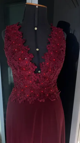 vestido de madrinha Marsala 140,00