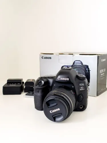 Vendo ou troco canon 5d mark iv