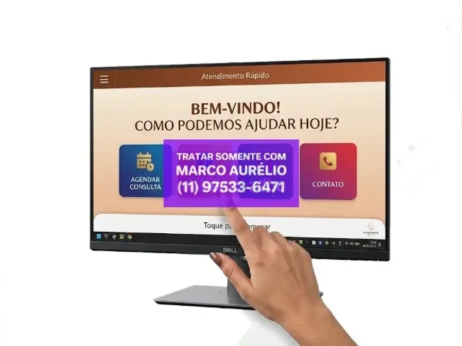 Monitor Dell Touchscreen FullHD + USB + Display Port  P2418HT