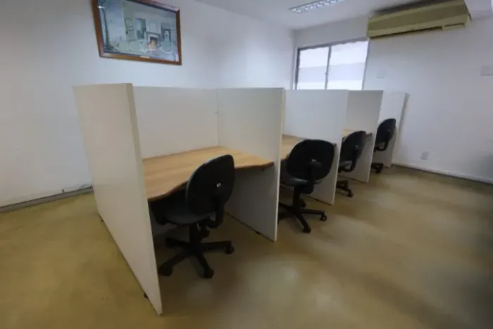 Call Center - conjunto com 8 posições + conjunto com 10 posições - lote único
