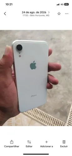 iPhone XR branco bateria 79% busca Betania funcionando tudo 650$ *