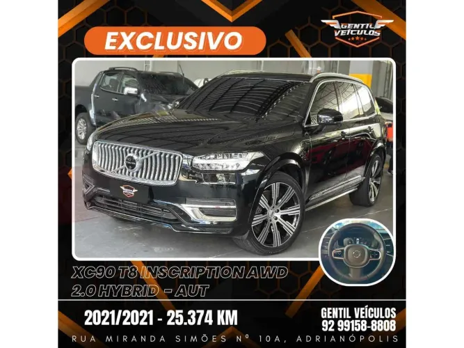 Volvo XC-90 XC 90 T-8 Híbrido Insc. Express. 2.0 5P 2021
