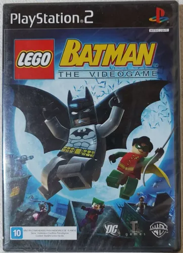 LEGO Batman: The Videogame PS2 LACRADO, Original Americano NTSC-U/C, Black Label!