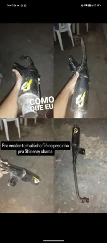 Torbal pra shineray e aveloz está perfeito wstado