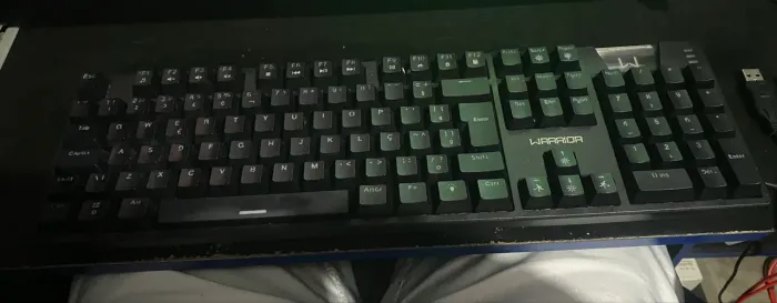 Teclado Warrior Royal Score preto