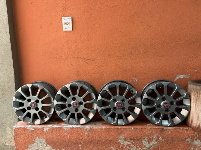 JOGO DE RODAS ORIGINAIS FIAT