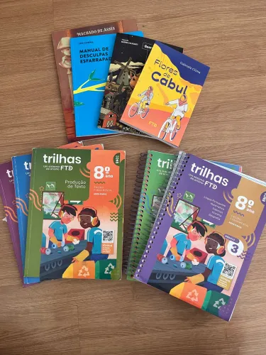 Kit 8º Ano (Módulos do 2º semestre novos + 4 Paradidáticos)