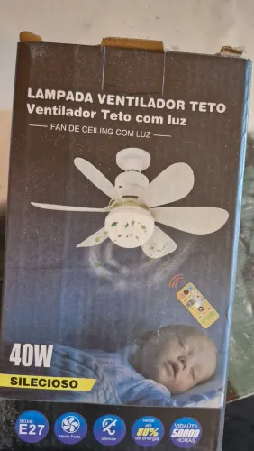 Ventilador com lampada