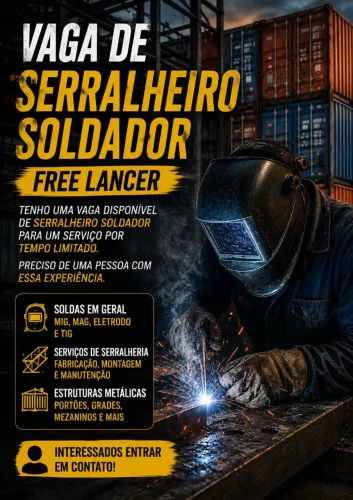Serralheiro Soldador 