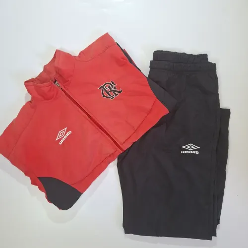 Conjunto Camisa Jaqueta Flamengo Umbro