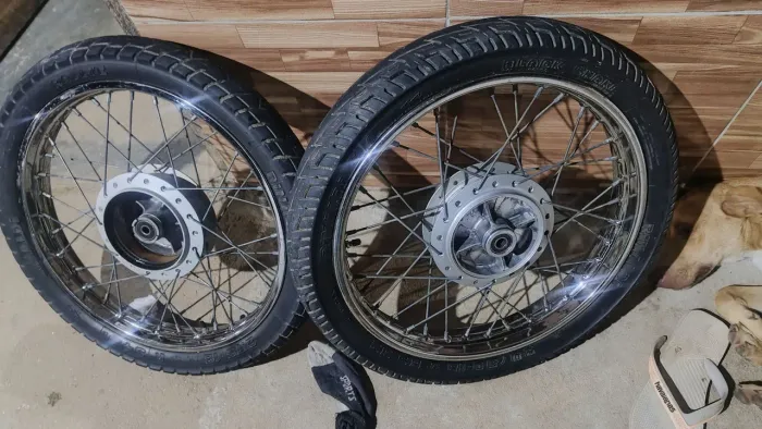 Rodas Raiadas original Honda, da Start 160 2022/2023