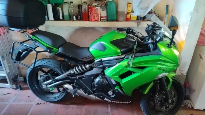 Ninja 650 verde