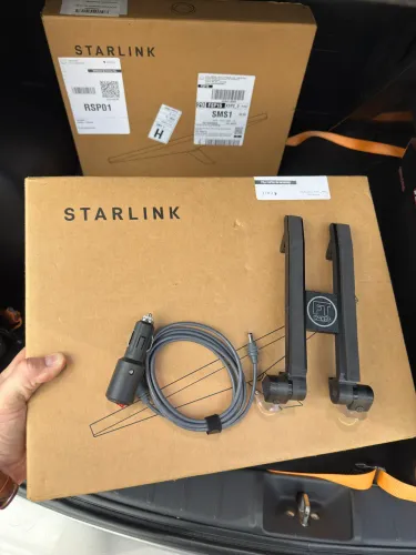 Suporte de painel para Starlink