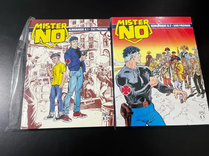Mister No Almanaque - 01 e 02 Editora 85