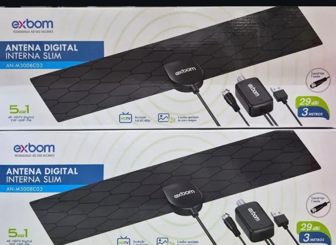 ANTENA DE TV INTERNA SLIM 5EM1 REF: AN-M3008CO
