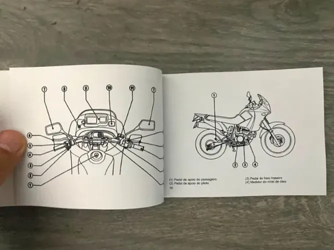 Manual do Proprietario Sahara Nx 350