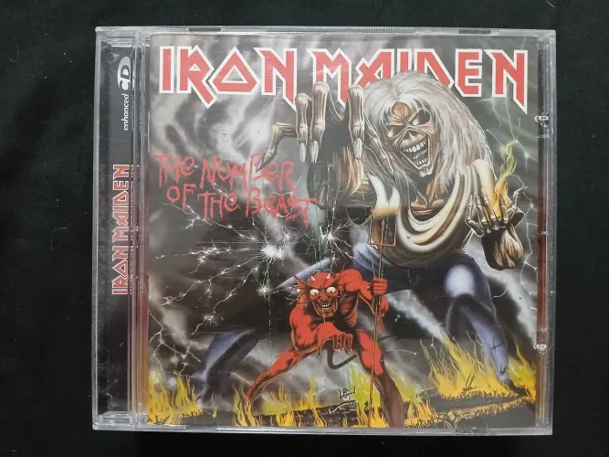 CD IRON MAIDEN THE NUMBER OF THE BEAST 
