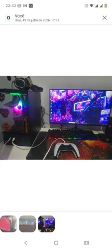 Vendo ou troco, PC GAMER RTX 5060 TI 8GB, 32GB RAM DDR4