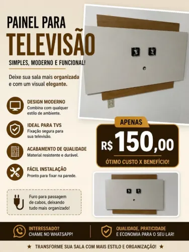 Painel para TV à venda! ?