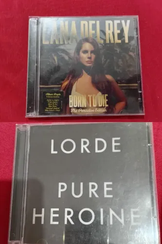 Lote cds Lorde e lana del rey