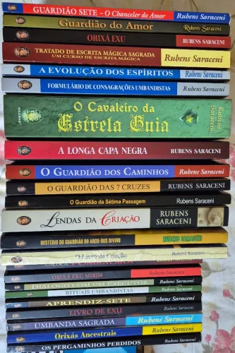 23 Livros de Rubens Saraceni