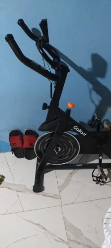 Bicicleta Ergométrica Spinning Gallant Trainer roda 6 kg