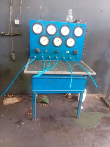 Bancada de teste de valvulas pneumáticas para caminhao