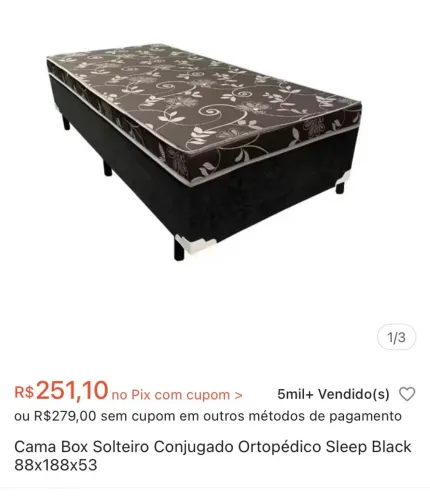 Cama usada