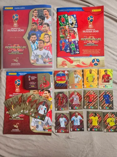 Coleção de Cards Copa 2018 + todos os limiteds