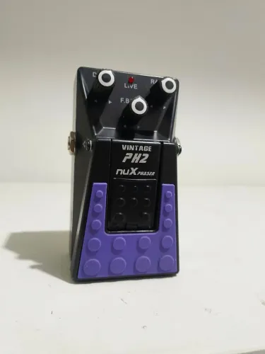 Pedal de Guitarra NUX PH2 Vintage Phaser analógico top