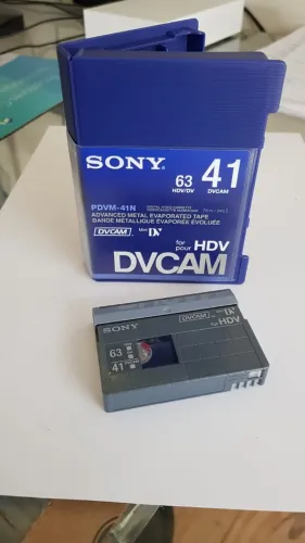 Fita Mini DV Sony PDVM-41N HDV/DVCAM Profissional Lacrada