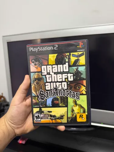 GTA SANANDREAS PS2 ORIGINAL AMERICANO 