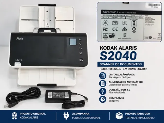 Scanner Kodak Alaris S2040 USB 3.0