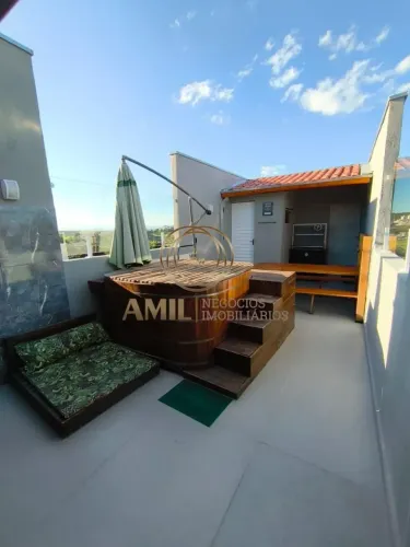 RA AMIL, Aluga, Casa Loft Mobiliado, 01 Quarto, 65m², Área Gourmet, Jacuzzi com Hidromassa