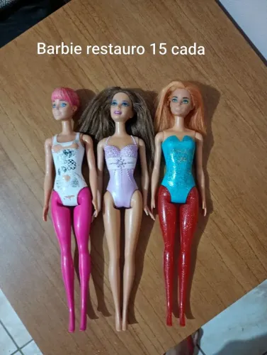 Lote bonecas Barbie restauração