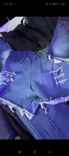 Bermudas jeans feminina