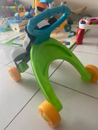 Andador Apoiador Zebra Fisher Price
