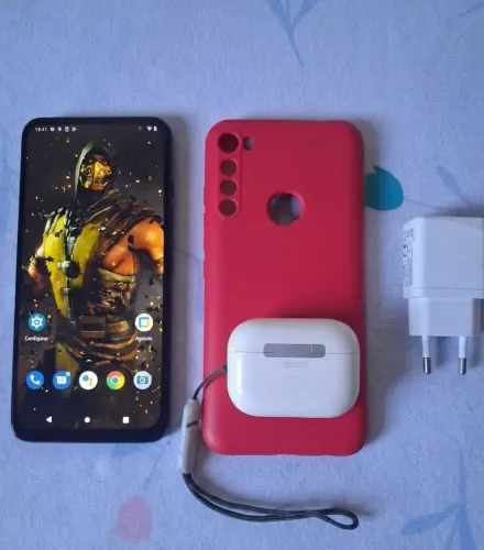 Moto One Fusion Plus + Fones de brinde .