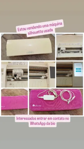 Máquina da silhouette cameo 3 usada