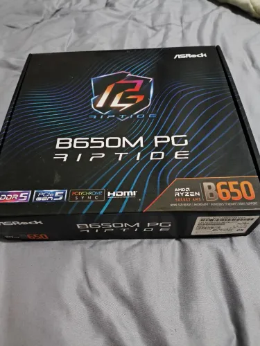 Placa mãe AsRock B650M PG Raptide AM5 