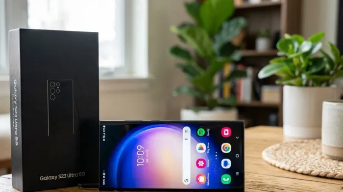 S23 ULTRA 256 RAM, USADO SEMI NOVO COM A CAIXA