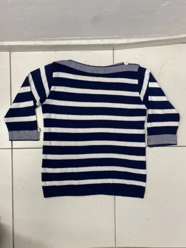 SUÉTER LISTRADO AZUL