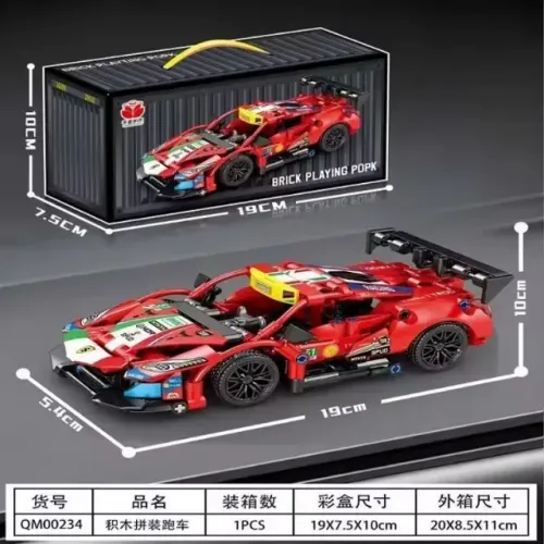 Lego Ferrai 488 GTE (miniatura) R$99 · Em estoque