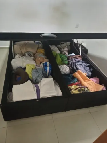Cama box baú Queen